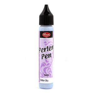 Fierahobbu.ru - Краска для создания жемчужин Viva Perlen-Pen 940 блестки голубой