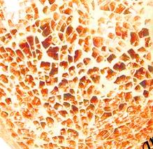 Мозаика Glorex-Crackle mosaic, лист 15x20 см, цвет 02 оранжевый