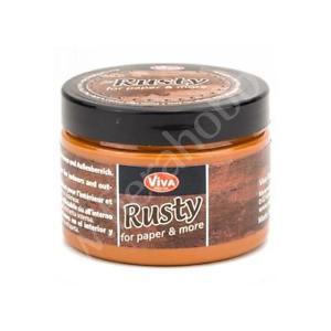 Патина Rusty Patina Viva Decor for paper and more, Оранжевый, 150 мл  - Fierahobby.ru